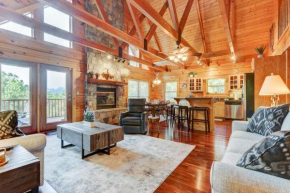 LUX 4BD Lodge w/ Views! Fire Pits + HOT TUB + Pool